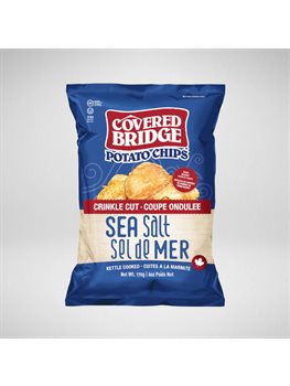 Sea Salt Chips - Crinkle Cut