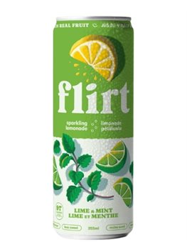 Flirt - Limonade Pétillante Lime & Menthe