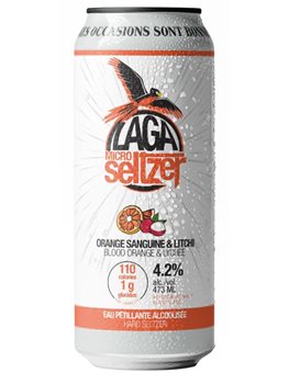 Lagaseltzer - Orange Sanguine & Litchi