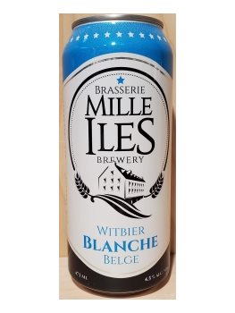 Mille Îles Blanche Belge (Witbier) - Broue Ha Ha