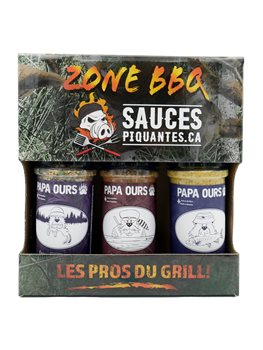 Coffret Épices Papa Ours Chasse & Pêche