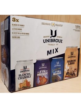 Unibroue Mix 12 Cannettes