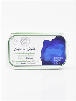 Sardines avec algues du Québec 